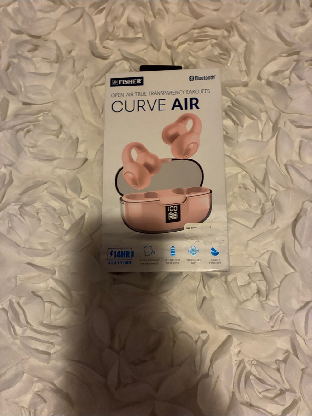 Curve Air Bluetooth Open-Air Earbuds - Rose Gold